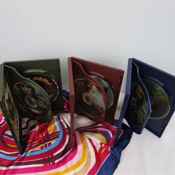 Lord Of The Rings Trilogy Fullscreen Special Edition 6 DVD Disc Set - Picture 9 of 12